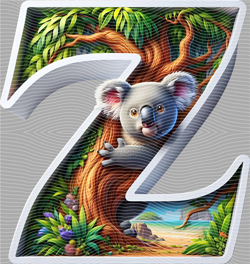 Letters A to Z and Number-AZ 102